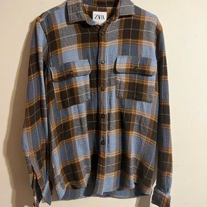 Mens Zara flannel
